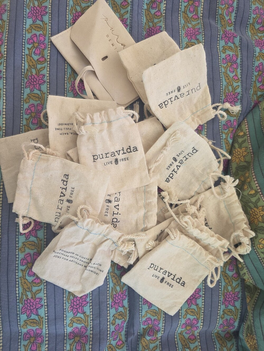 Pura Vida Cloth Bags